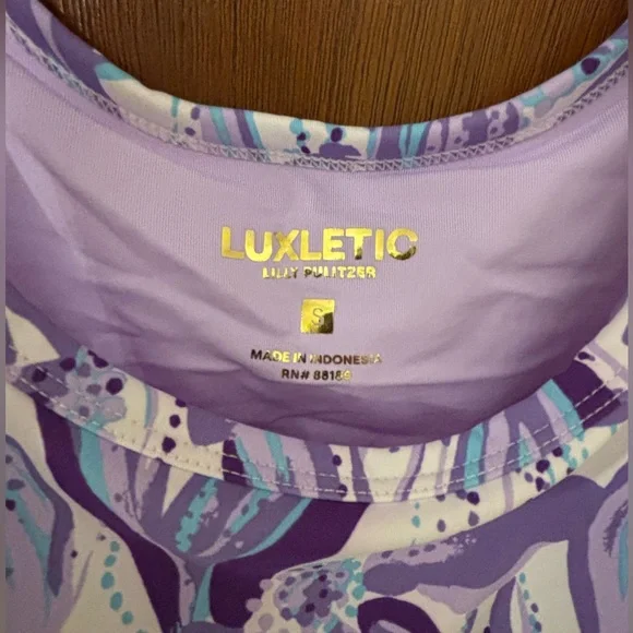 Lilly Pulitzer UPF 50+ Luxletic Charlotta Active Dress -Elephant in the bloom - Picture 4 of 6